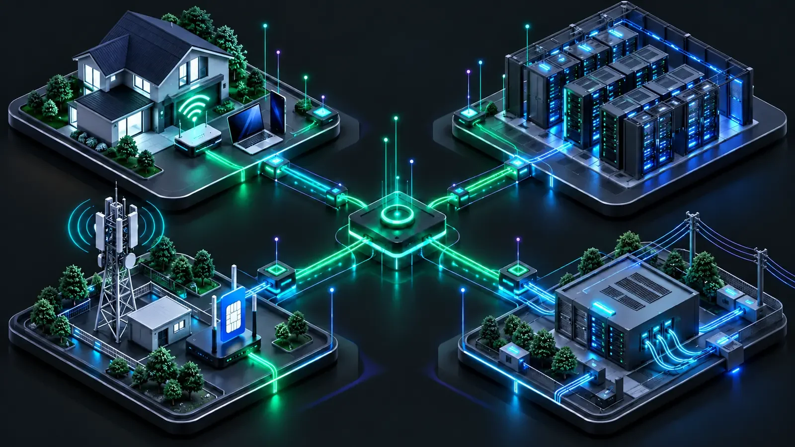 Article cover: Residential vs Datacenter vs Mobile vs ISP Proxies: Key Differences